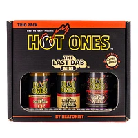 Hot Ones® "The Last Dab" Mini Hot Sauce Trio Pack Sampler (3 x 1.69 oz) As Seen On Youtube