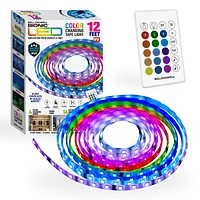 Bell + Howell 12ft Bionic LED Color Changing Tape Light