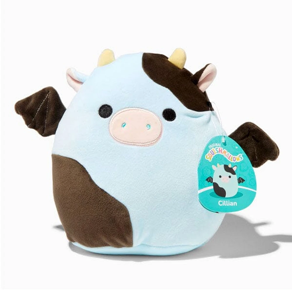 Squishmallows Plush Toy 8" 2024 Legendary Squad Cillian The Cow Bat