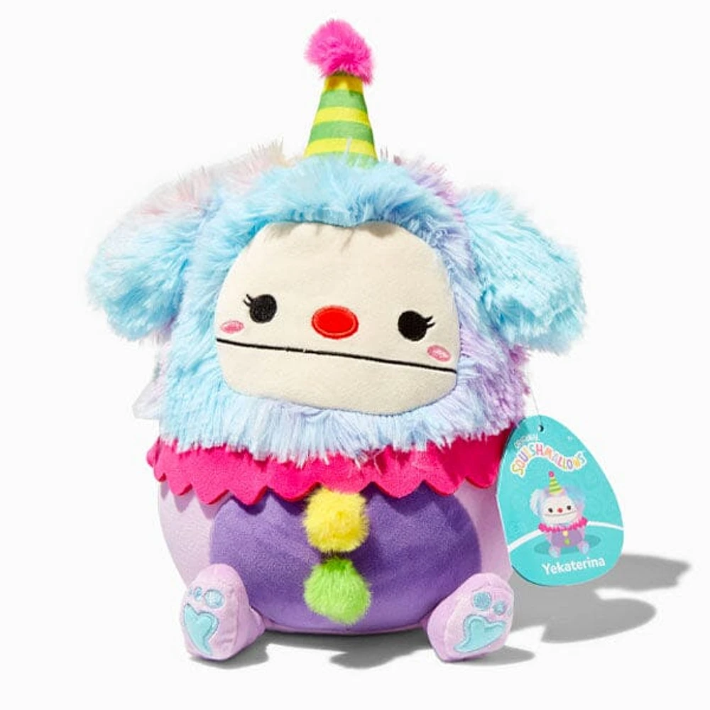 Squishmallows Plush Toy 8" 2024 Legendary Squad Yekaterina The BigFoot Clown