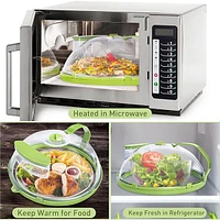 ProKitchen HeatHalo Microwave Food Steamer & Cover