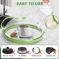 ProKitchen HeatHalo Microwave Food Steamer & Cover