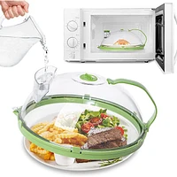 ProKitchen HeatHalo Microwave Food Steamer & Cover