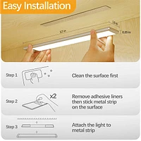 InstaLuma LED Motion-Sensing Light Bar (2pk)