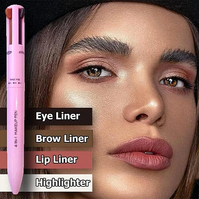 WOW 4-in-1 Makeup Pen - Eyeliner / Brow Liner / Lip Liner / Highlighter