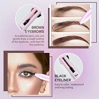 WOW 4-in-1 Makeup Pen - Eyeliner / Brow Liner / Lip Liner / Highlighter