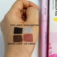 WOW 4-in-1 Makeup Pen - Eyeliner / Brow Liner / Lip Liner / Highlighter