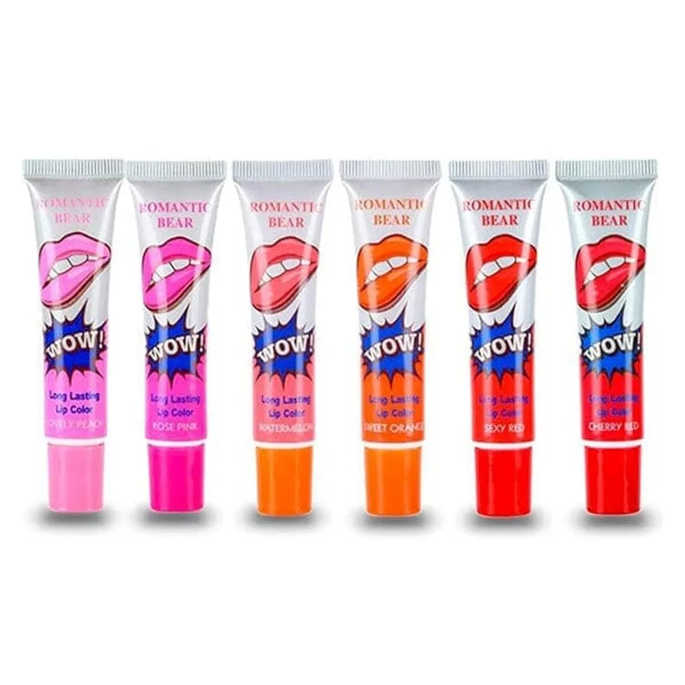 WOW PoutPops (6 Colors) | Peel-Off Lip Stain | As Seen On TikTok!