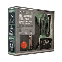 Lomimen Men's Grooming Bundle Travel Kit (4pc) Barbershop Quality Trimmers With Bonus Boxer Briefs!