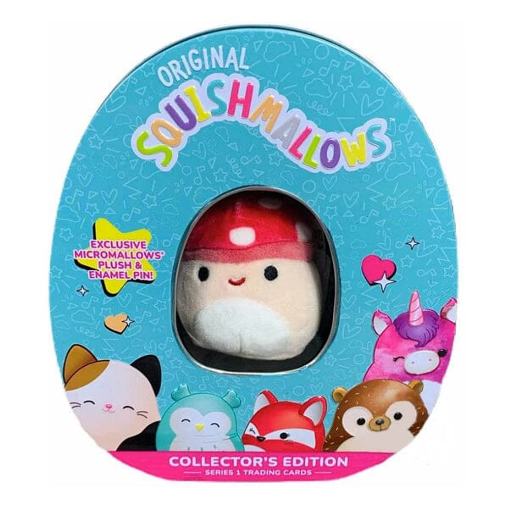 Squishmallows Collector's Edition Tin (Series 1) | Malcolm The Mushroom