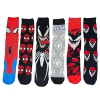 Marvel Unisex Novelty Spider-Man Socks (6pk)