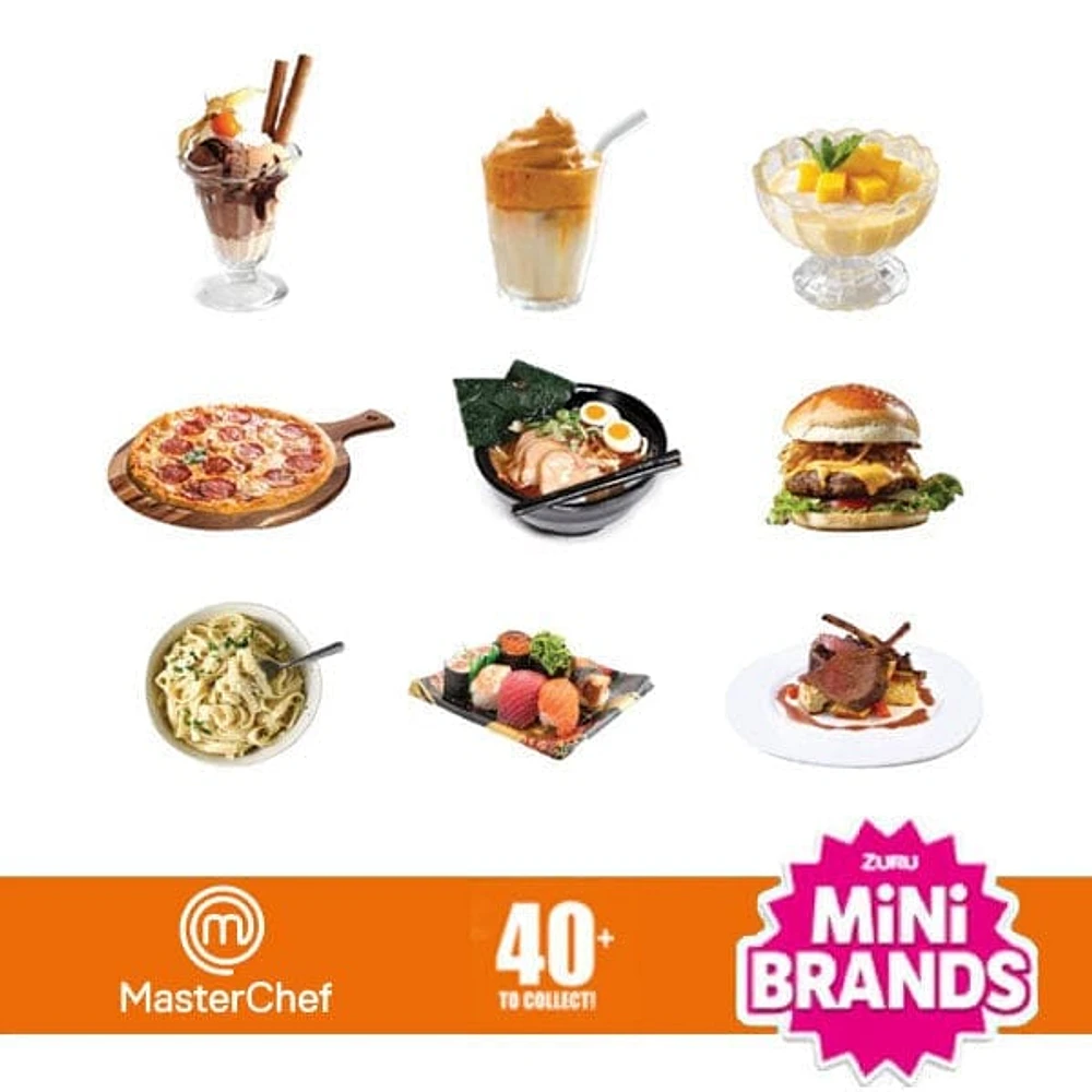 ZURU 5 Surprise Mini Brands CREATE MasterChef Make-Your-Own Minis Series 1