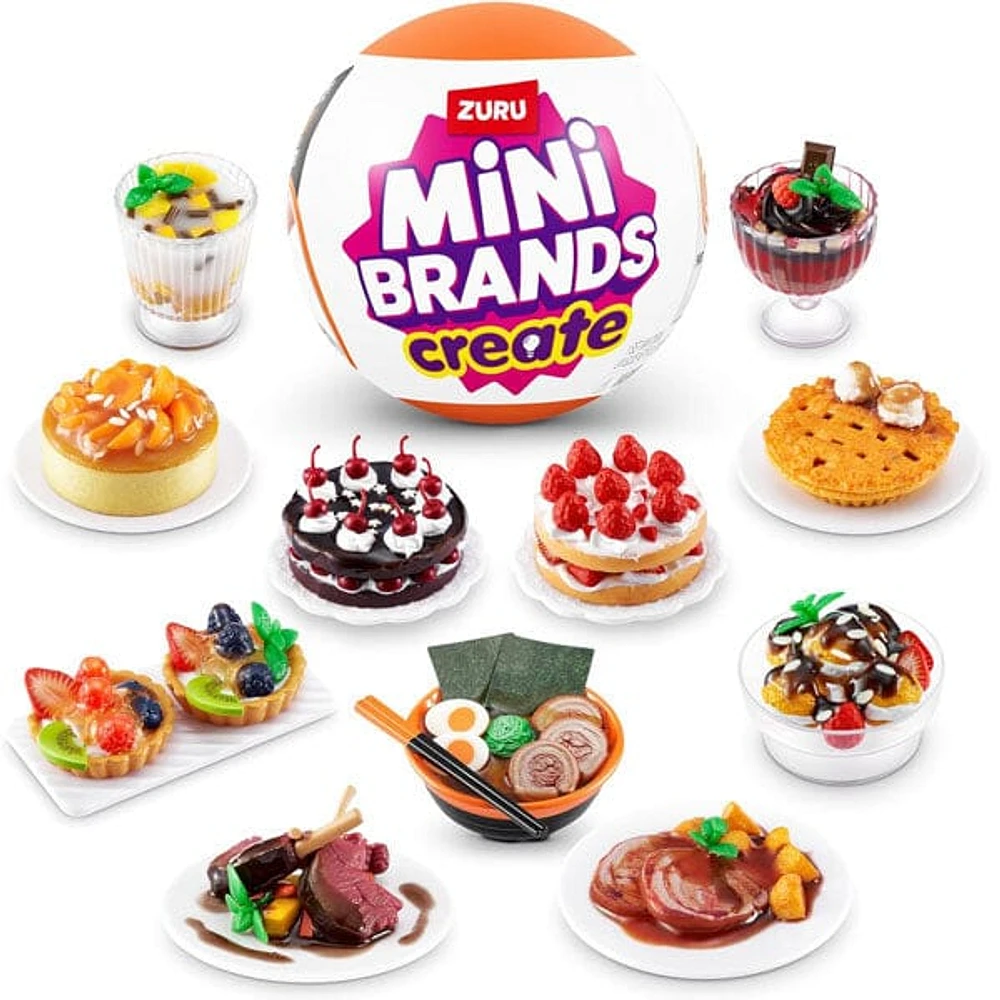 ZURU™ 5 Surprise™ Mini Brands CREATE MasterChef Make-Your-Own Minis Series 1