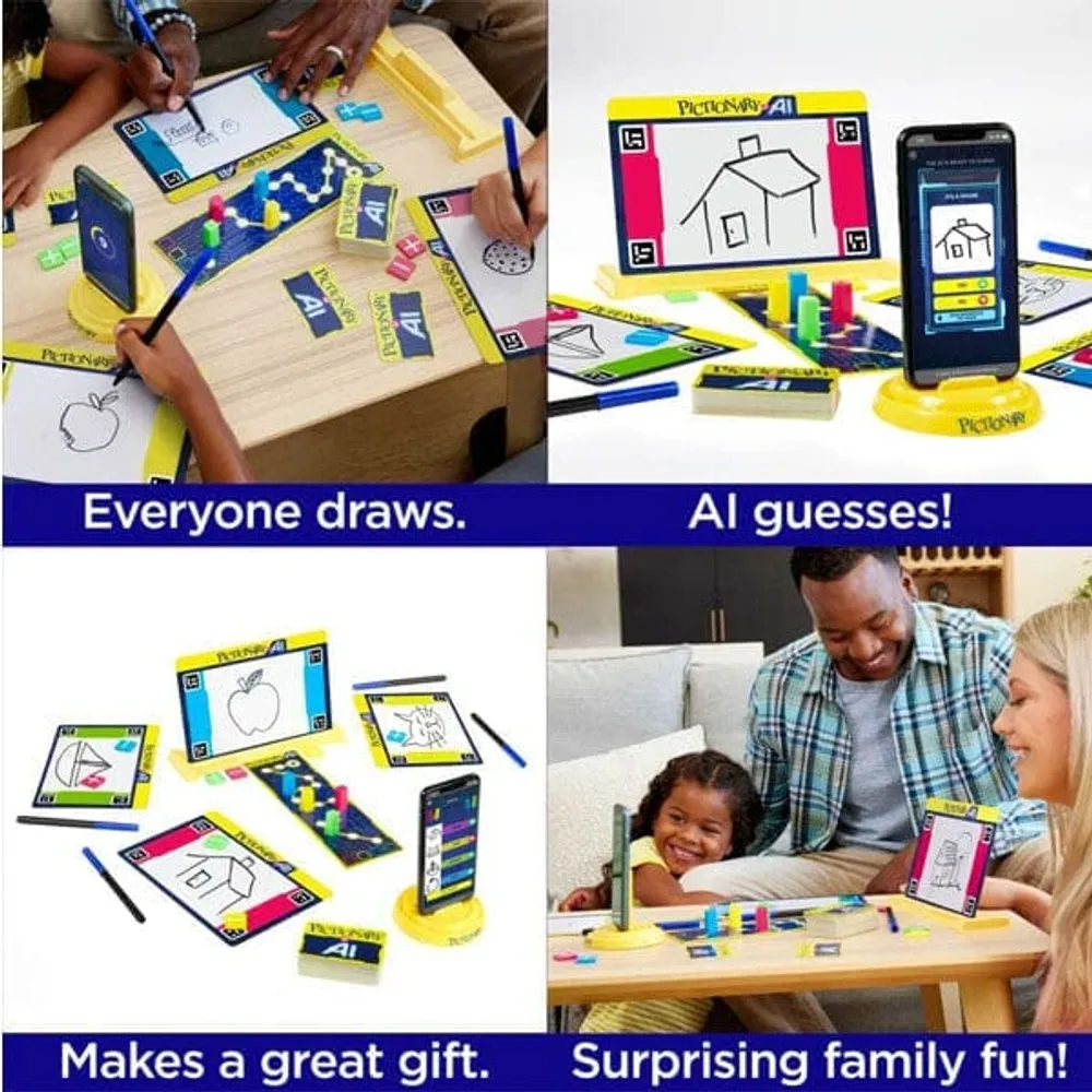 Mattel's Pictionary® Vs. AI | Family Game Using Artificial Intelligence | Web Only