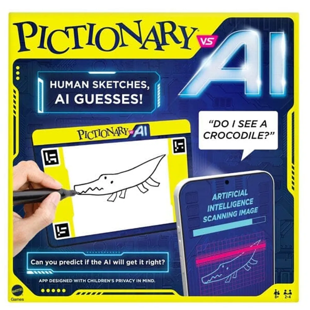 Mattel's Pictionary® Vs. AI | Family Game Using Artificial Intelligence | Web Only