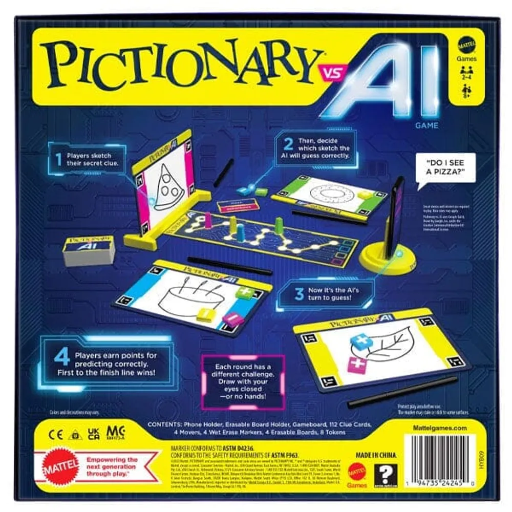 Mattel's Pictionary® Vs. AI | Family Game Using Artificial Intelligence | Web Only