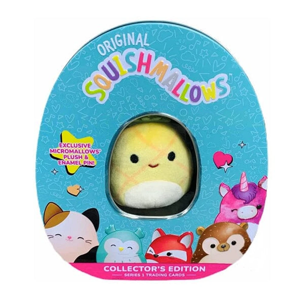 Squishmallows Collector's Edition Tin (Series 1) | Maui The Pineapple