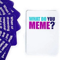 What Do You Meme?® The Hilarious Adult Party Game for Meme Lovers - "Mostly Uncensored" Edition Card Game