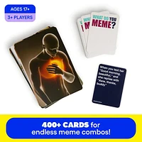 What Do You Meme?® The Hilarious Adult Party Game for Meme Lovers - "Mostly Uncensored" Edition Card Game