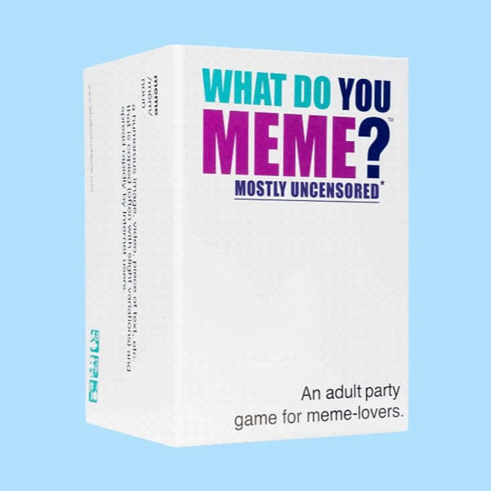 What Do You Meme?® The Hilarious Adult Party Game for Meme Lovers - "Mostly Uncensored" Edition Card Game