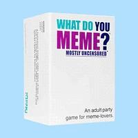 What Do You Meme?® The Hilarious Adult Party Game for Meme Lovers - "Mostly Uncensored" Edition Card Game