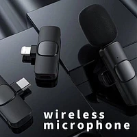 GearWaves: Mini Wireless Clip-On Microphone (Smartphone Compatible)