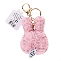 Dutch Miffy 4" Plush Keychain Clip in Pink