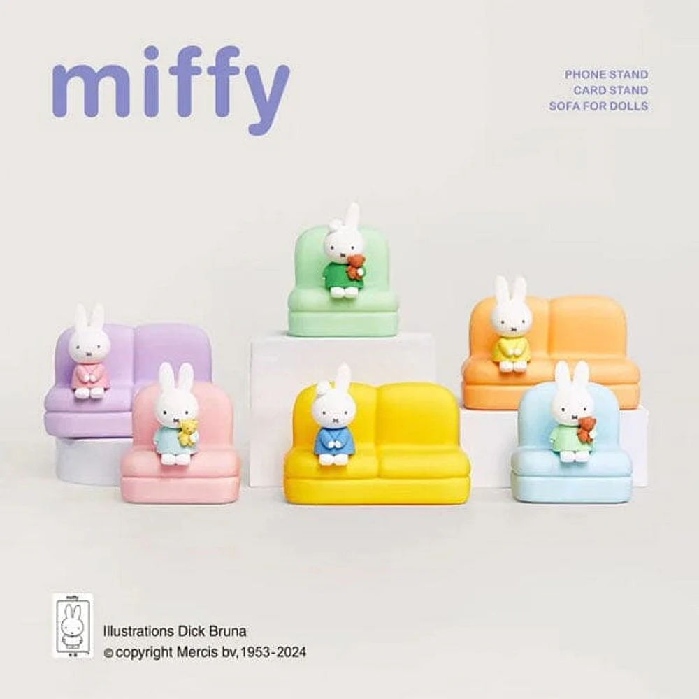 Miffy Sofa Phone Stand Collectible Couch Blind Box (1pc) Series 2