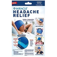 Miracle Headache Relief Cap 360° Gel Cooling & Compression