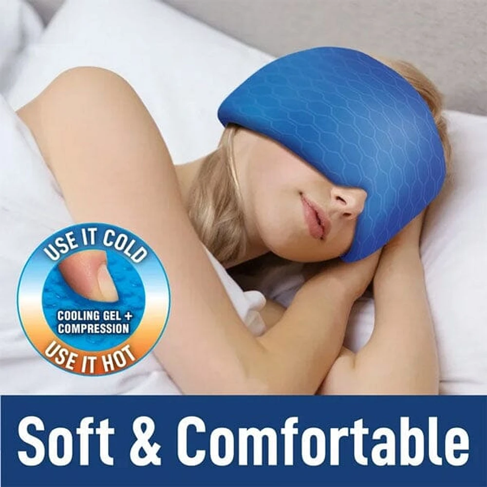 Miracle Headache Relief Cap 360° Gel Cooling & Compression