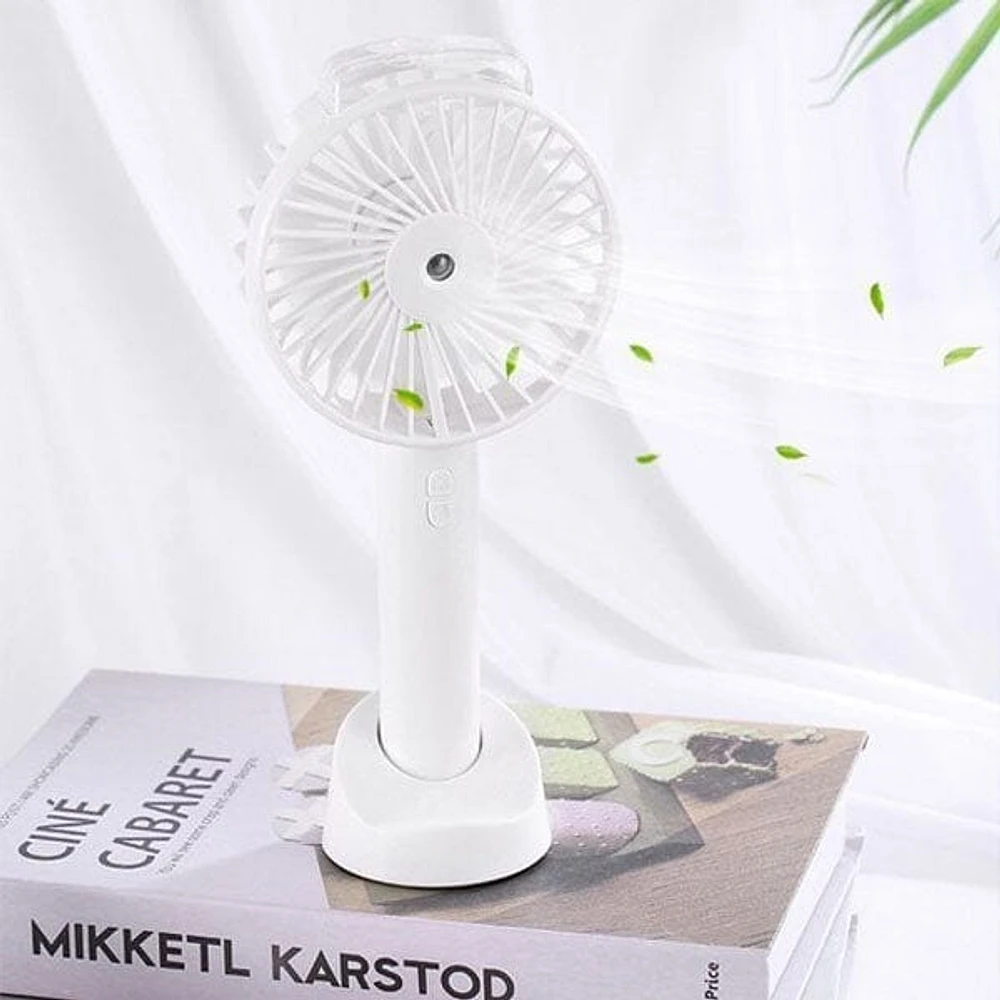 Cool Chill Portable Misting Fan w/ Phone Stand