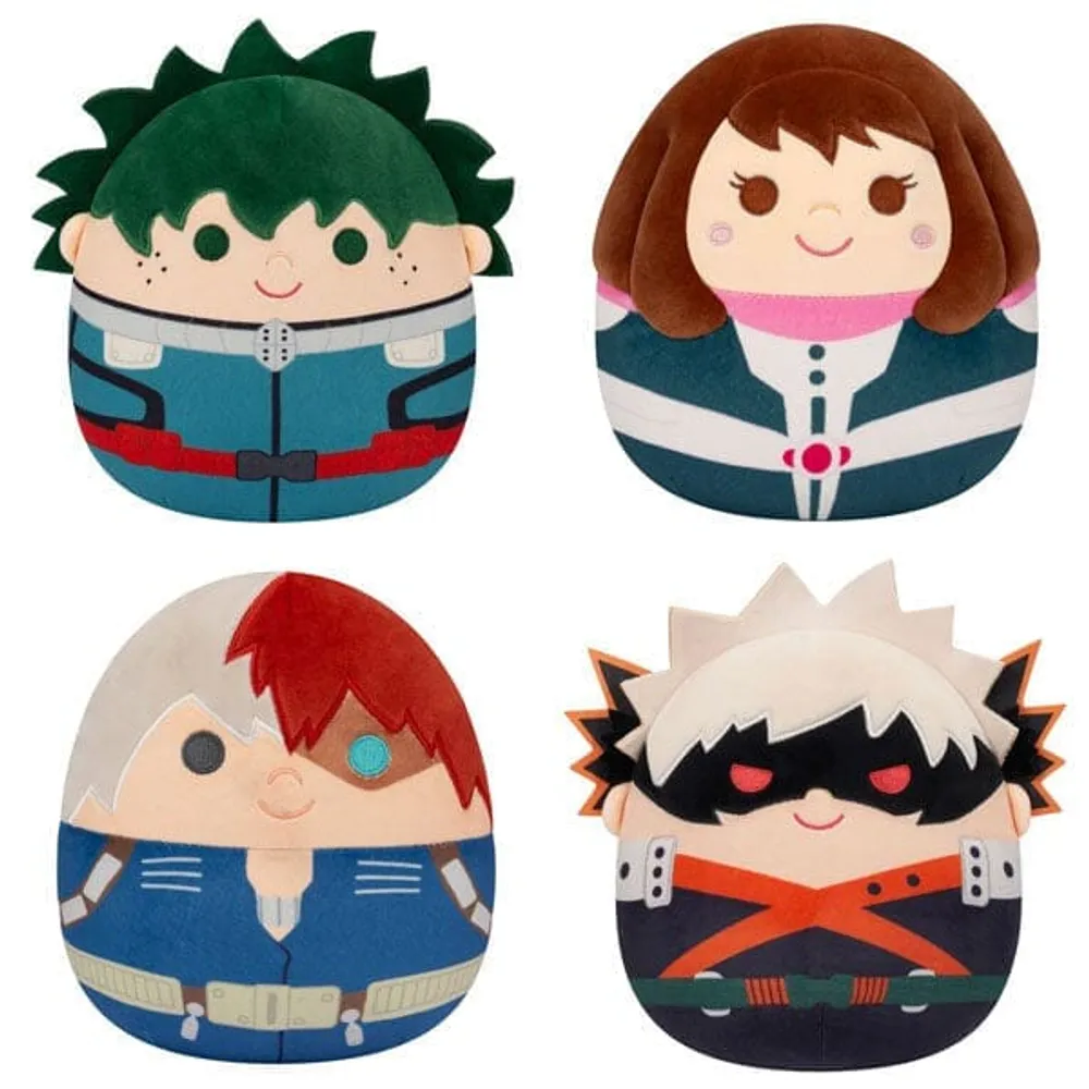 Squishmallows Plush Toys | 8" My Hero Academia Squad | Shoto Todoroki