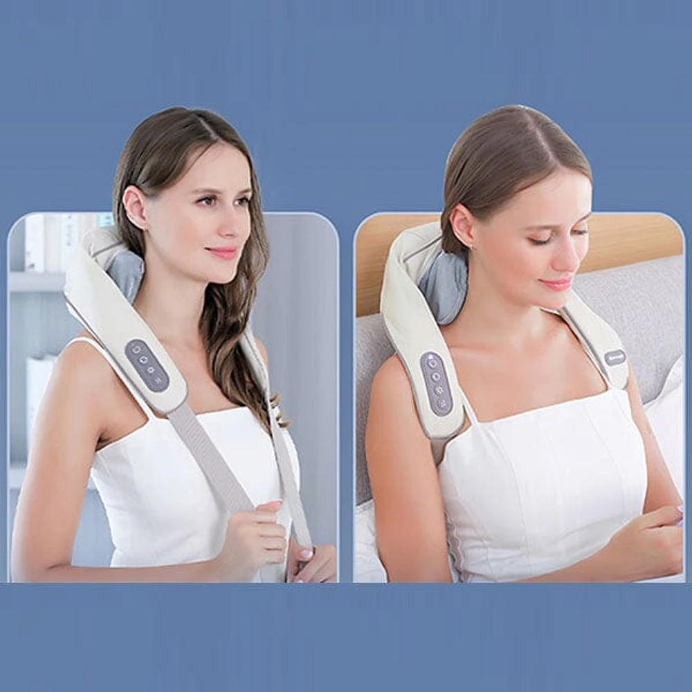 Quantum Nekneader Human Hands Mini Kneading Neck & Shoulder Massager