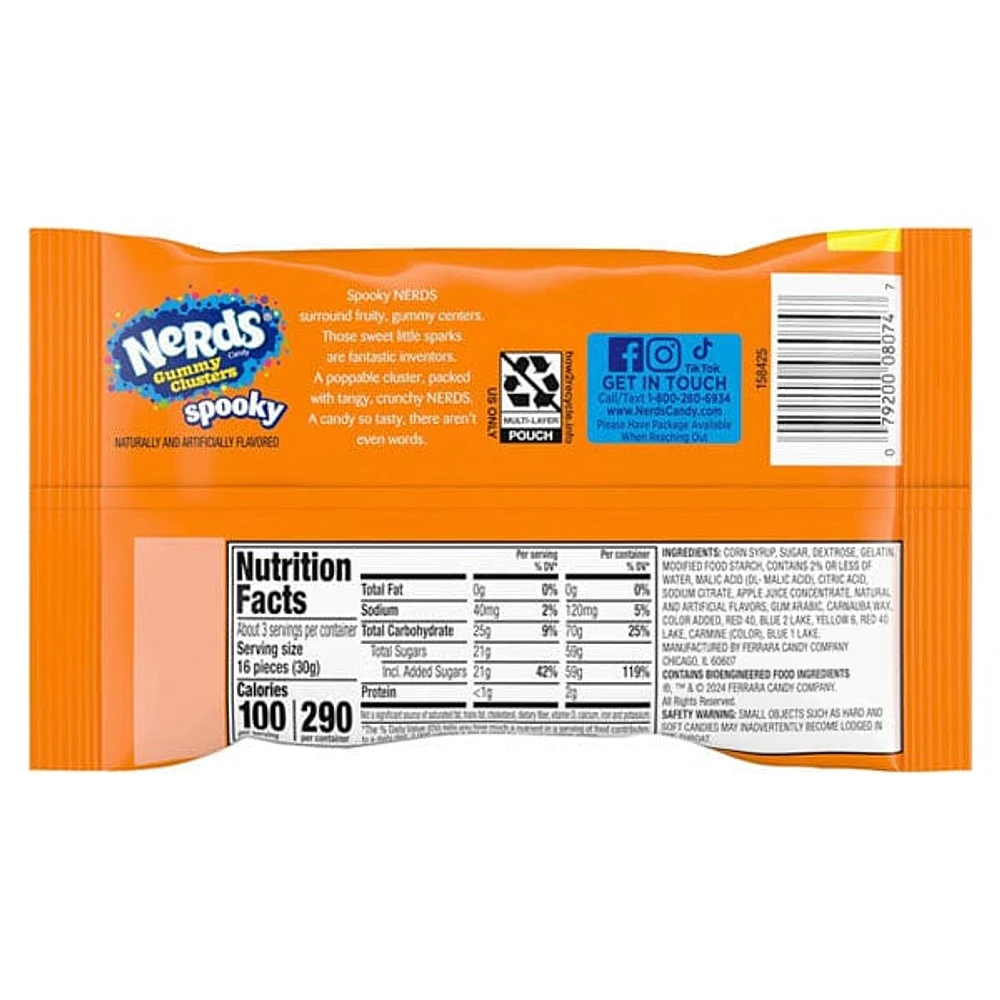 NERDS® Gummy Clusters Halloween Edition (3oz)