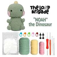 The LOOP Brigade: DIY Mini Crochet Plush Toy Complete Kit For Beginners (Multiple Characters)