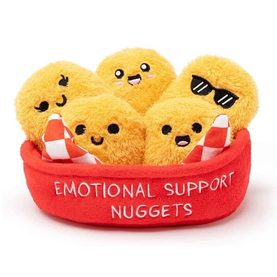 Emotional Support Nuggets 8.5" Novelty Plush Toy By What Do You Meme?®