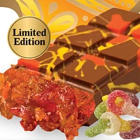 Dubai Chocolate Bar Limited Edition Sour Gummies by Oasis Treasures (75g)