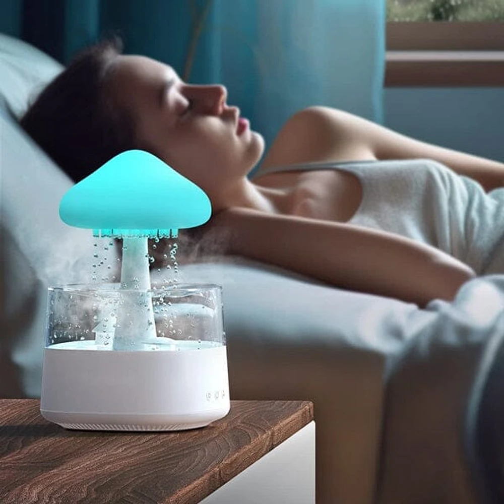 Esencia SerenceMists: (800mL) 4-in-1 Rain Cloud Humidifier