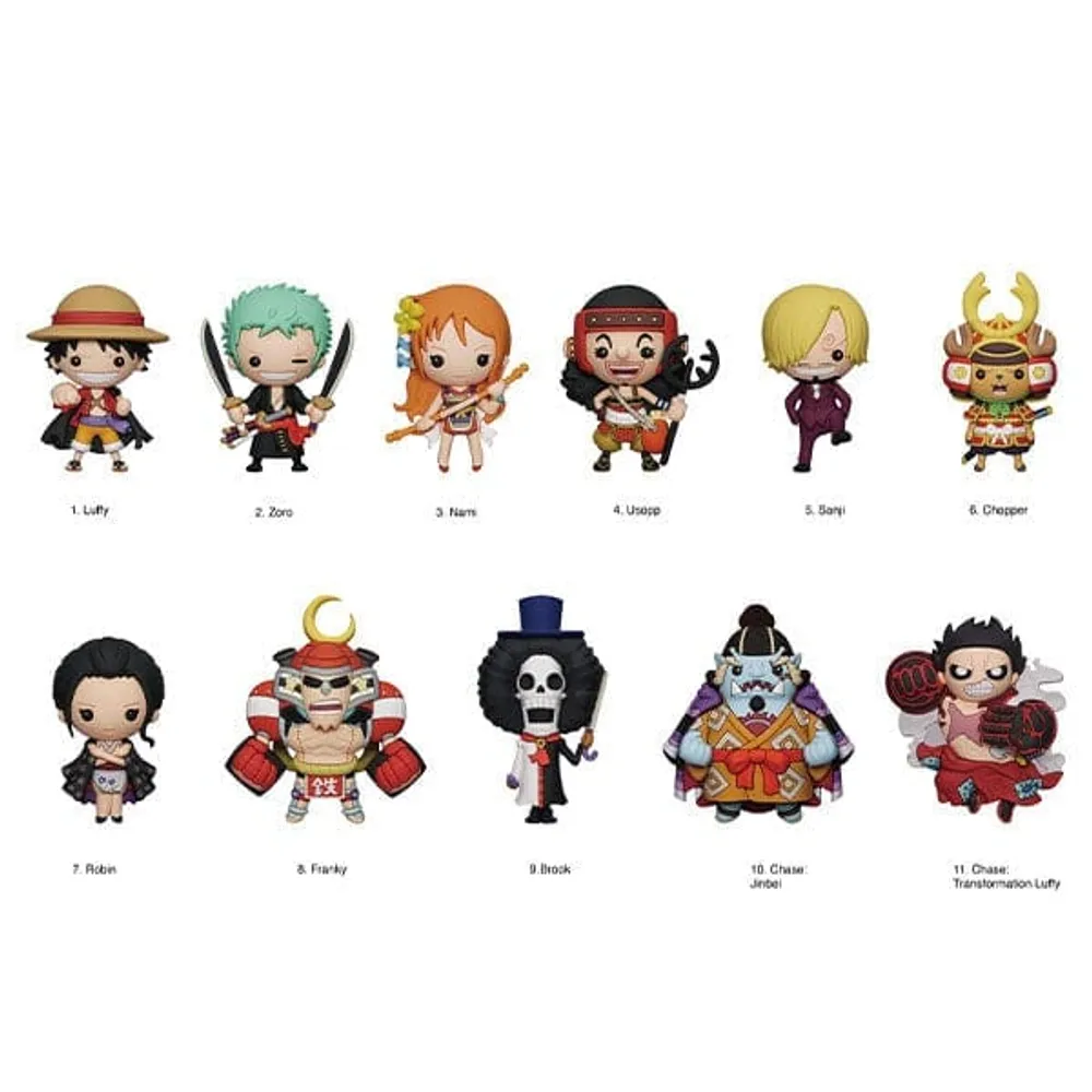 3D One Piece Anime Clip Hanger Blind Bag Series 2 (1pc)