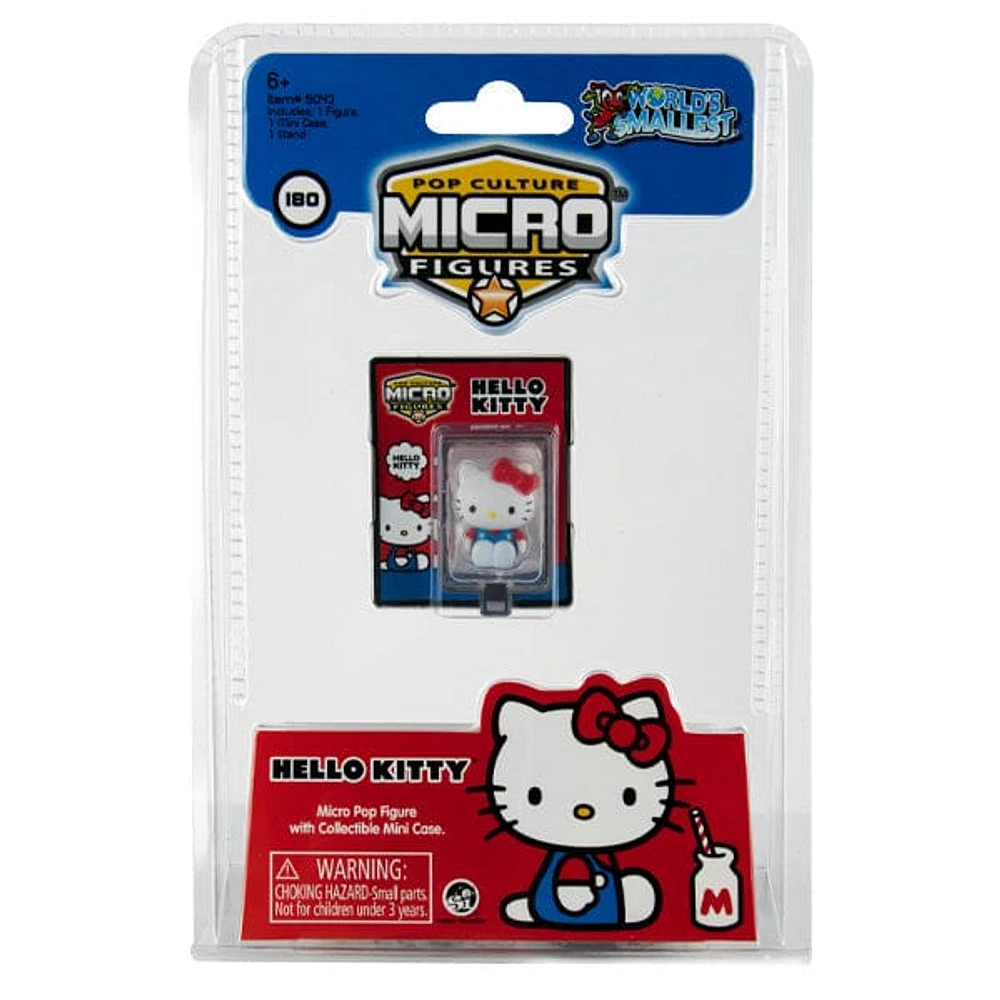 The World's Smallest Collection: World's Smallest Hello Kitty Pop Culture Micro Figures | Ships Assorted