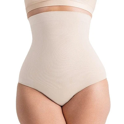 Shapermint Essentials® Everyday Comfort High-Waisted Shaper Panty - Chai