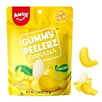 Amos 4D Peelerz Peelable Fruit Gummy Candy (6oz) Multiple Flavors