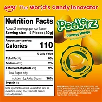 Amos 4D Peelerz Peelable Fruit Gummy Candy (6oz) Multiple Flavors