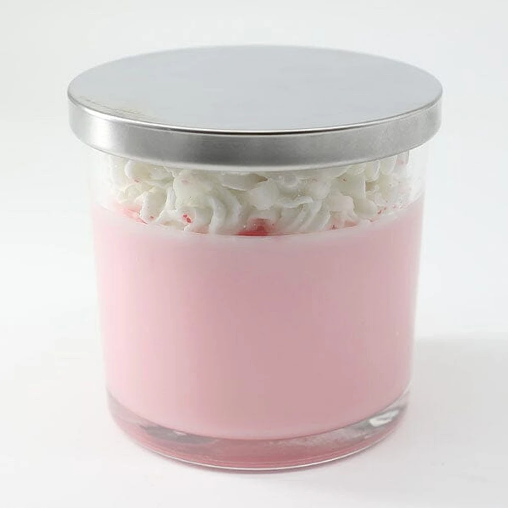 Hidden Gems Peppermint Milkshake Novelty Candle (1 Ring Inside)