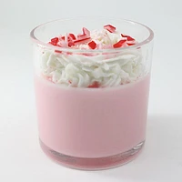 Hidden Gems Peppermint Milkshake Novelty Candle (1 Ring Inside)