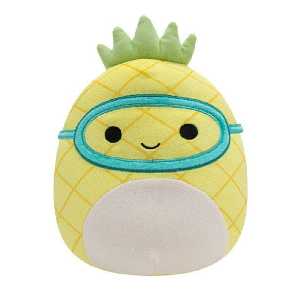 Squishmallows Super Soft Plush Toys 7.5" Maui the Pineapple (Scuba Mask)