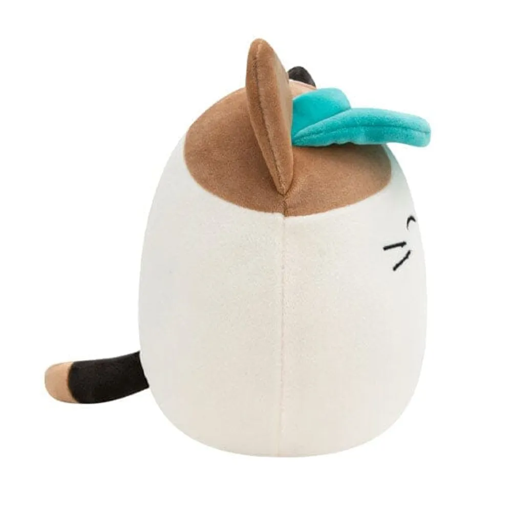 Squishmallows Super Soft Plush Toys | 7.5" Cam the Cat (Sun Visor)