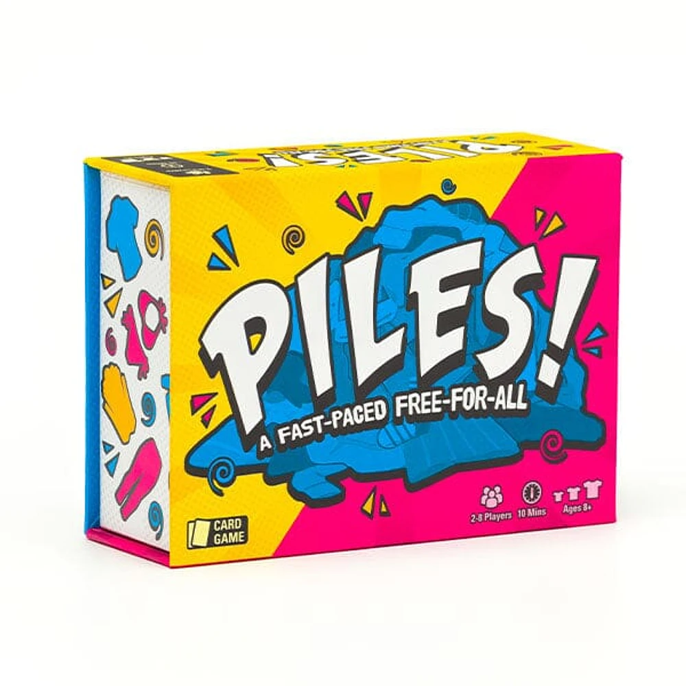 Piles! The Fast-Paced Free-For-All Party Card Game