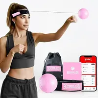 Boxbollen W/ Headband And App (Original Red OR Pink)