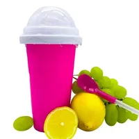 ProKitchen SQUEEZur Instant Slushie Maker Cup | Includes Straw/Spoon NEW Colors!